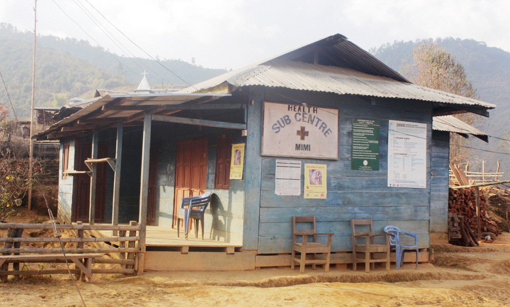 The dispensary at Mimi village in Kiphire, which was set up in 1974 and is yet to be upgraded since. (Morung Photo)